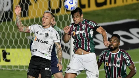 Fluminense e Atlético-MG ficaram no 1 a 1 em São Januário (Foto: Thiago Ribeiro/AGIF)