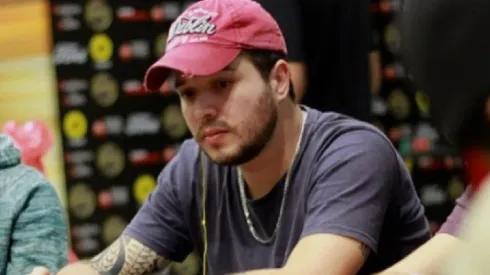 Guilherme Beavis em ação durante etapa do BSOP (Foto: Reprodução Instagram)