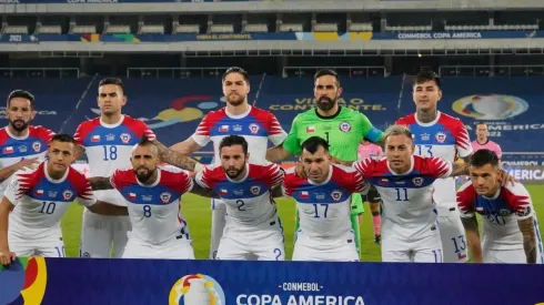 Seleção chilena na Copa América de 2021. (Foto: Getty Images)