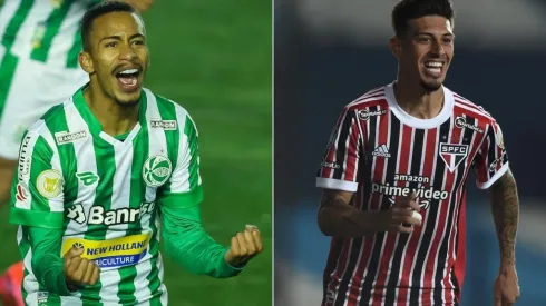 Juventude e São Paulo se enfrentam neste domingo (Foto: Pedro H. Tesch/AGIF e Getty Images)