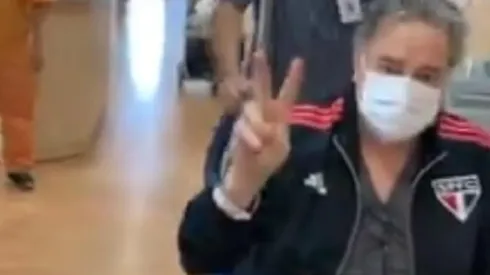 Presidente do São Paulo, Julio Casares, recebe alta de hospital após ficar internado com Covid-19. (Foto: Reprodução)