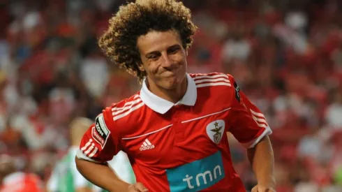 David Luiz, durante passagem pelo Benfica (Foto: Getty Images)