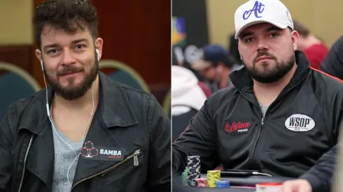 Kovalsi e Padilha chegaram juntos na mesa final do WCOOP (Foto: Divulgação BSOP)