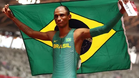 Alison dos Santos vence a etapa de Bruxelas da Liga Diamante (Foto: Getty Images)