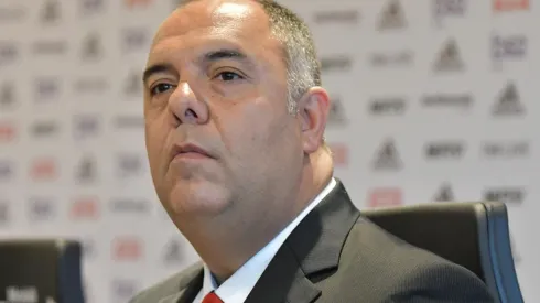 Marcos Braz, vice-presidente de futebol do Flamengo (Foto: Thiago Ribeiro/AGIF)