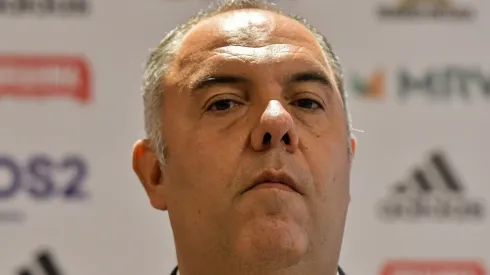 Marcos Braz, vice-presidente de futebol do Flamengo (Foto: Thiago Ribeiro/AGIF)