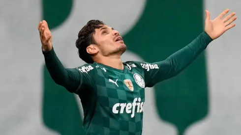 Raphael Veiga festeja gol contra o São Paulo. (Foto: Getty Images)