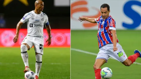 Santos x Bahia duelam neste sábado, na Vila Belmiro, pelo Brasileirão