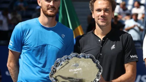Bruno Soares e Jamie Murray ficam com o vice-campeonato de duplas masculinas do US Open (Foto: Getty Images)