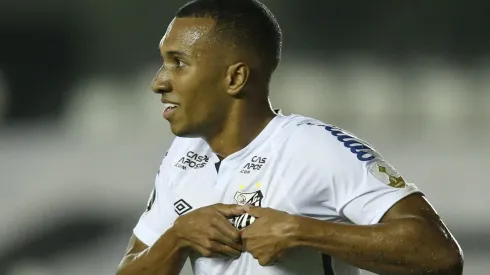 Lucas Braga, atacante do Santos (Foto: Getty Images)