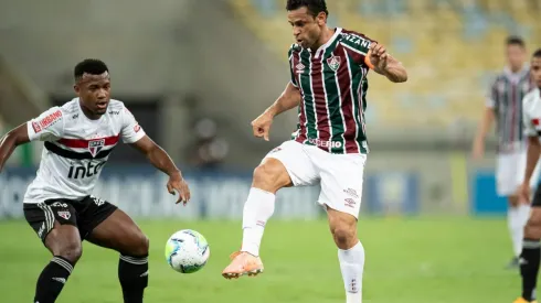 Fred é o maior artilheiro do Fluminense no duelo contra o São Paulo (Foto: Jorge Rodrigues/AGIF)