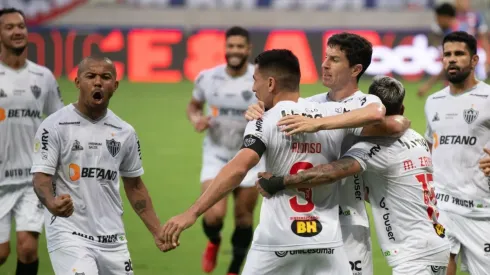 Números do líder Atlético-MG no Campeonato Brasileiro 2021. (Foto: Kely Pereira/AGIF)