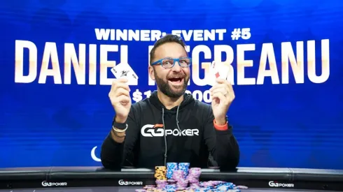 Daniel Negreanu ganhou o segundo torneio live dele no ano (Foto: Poker Go)