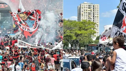 Possivel protesto contra o Vasco e deslocamento da torcida flamenguista motivaram oficio da PM | Crédito: Thiago Ribeiro/AGIF
