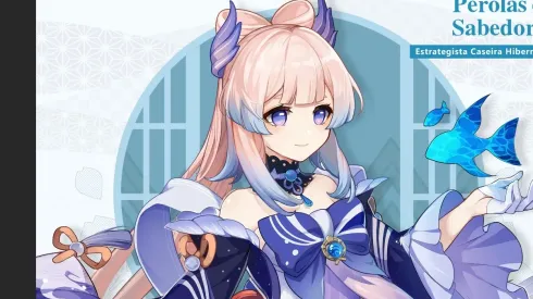 Genshin Impact: nova personagem Sangonomiya Kokomi recebe trailer de gameplay