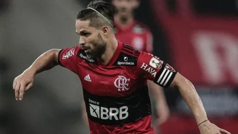 Diego Ribas em ação com a camisa do Flamengo (Twitter/Reprodução)