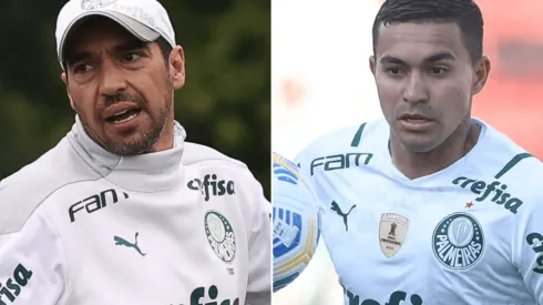 O treinador minimizou a irritação do atacante (Fotos: Cesar Greco/Palmeiras/Divulgação)