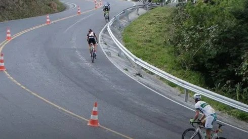 Registro de trecho da prova disputada em Cunha. (Foto: Reprodução Instagram L'Étape Brasil)
