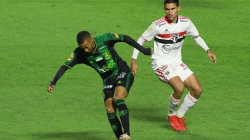 São Paulo e América-MG ficaram no 0 a 0 (Foto: Fernanda Luz/AGIF)