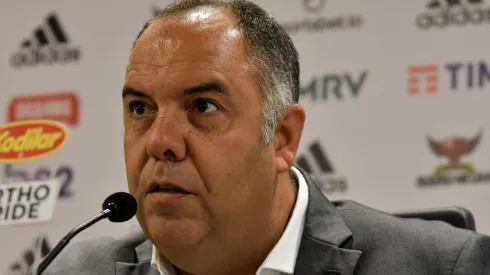 Marcos Braz, vice-presidente de futebol do Flamengo (Foto: Thiago Ribeiro/AGIF)