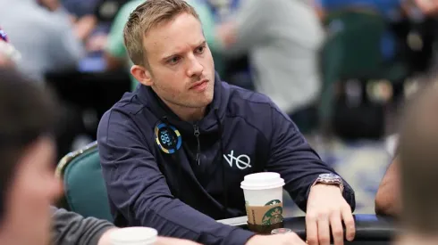 Martin Jacobson em ação durante o PSPC 2019 (Foto: Carlos Monti/PokerStars)