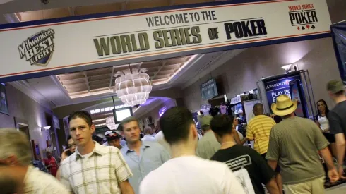 Entrada da WSOP em 2006, a série não será como antes (Foto: Getty images)