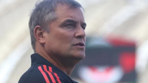 Aguirre: satisfeito com desempenho do atacante (Foto: Ricardo Duarte/Internacional/Divulgação)