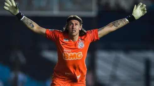 Cássio, em campo com a camisa do Corinthians (Foto: Getty Images)