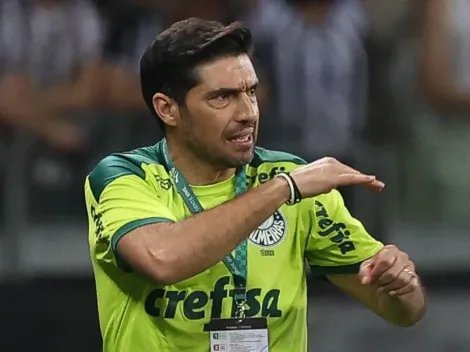 Abel fica encantado com atacante no Palmeiras