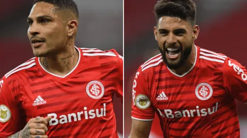 Guerrero e Yuri Alberto: podem deixar o Colorado em breve (Foto: Ricardo Duarte/Inter/Divulgação)