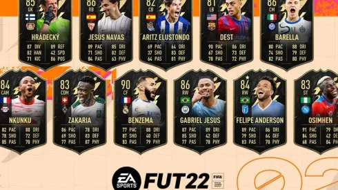 FIFA 22: Gabriel Jesus, Felipe Anderson e Benzema são alguns dos destaques do Time da Semana