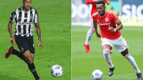 Galo e Inter jogam no Mineirão neste sábado (2). (Fotos: AGIF)