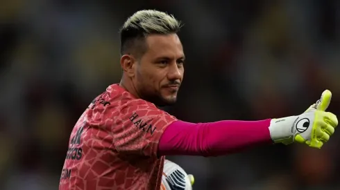 Números de Diego Alves nos últimos três jogos do Flamengo no Campeonato Brasileiro. (Foto: Thiago Ribeiro/AGIF)