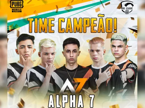 Alpha7 é a grande campeã do PUBG Mobile Pro League Brasil 2021 Season 2