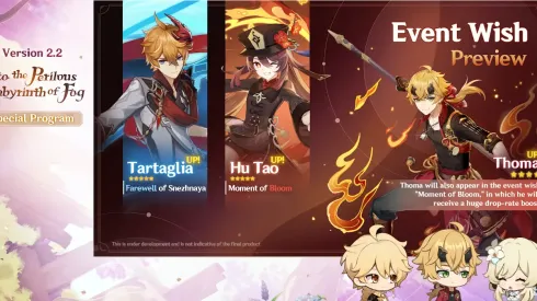 Genshin Impact: Versão 2.2 terá nova quest Mistério do Mar de Névoa e rerun de Hu Tao e Childe