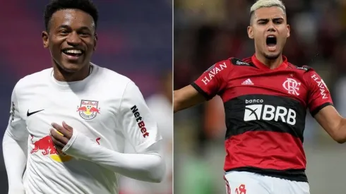 RB Bragantino e Flamengo se enfrentam nesta quarta-feira (Foto: Getty Images)