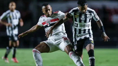 São Paulo e Santos ficaram no 1 a 1 pelo Brasileirão (Foto: Getty Images)