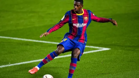 Dembelé tem contrato com o Barcelona até o meio de 2022