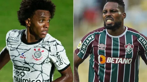 Corinthians x Fluminense: como assistir AO VIVO esse duelo do Brasileirão. (Foto: Thiago Ribeiro/ Diogo Reis/AGIF)