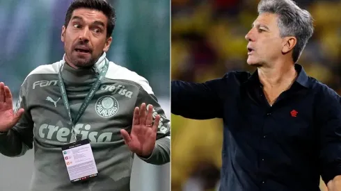 Abel mandou recado a Renato em entrevista coletiva (Foto: Getty Images)