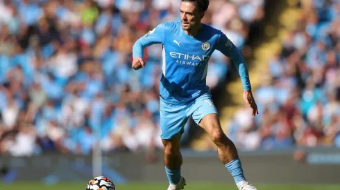 Jack Grealish com a camisa do City (Foto: Getty Images)