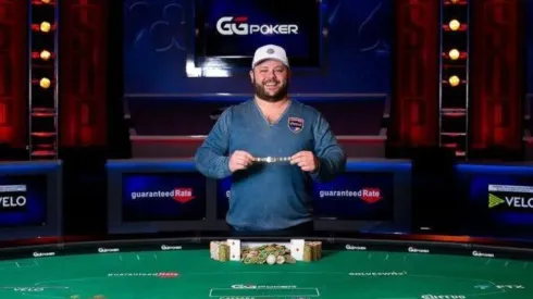 Scott Ball ganhou o primeiro bracelete da carreira (Foto:Danny Maxwell/PokerNews)