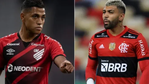 Athletico e Flamengo se enfrentam nesta quarta-feira (Foto: Getty Images)