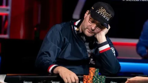 Phil Hellmuth parou no heads-up do Evento #36 da WSOP (Foto: Melissa Haereiti/PokerNews)