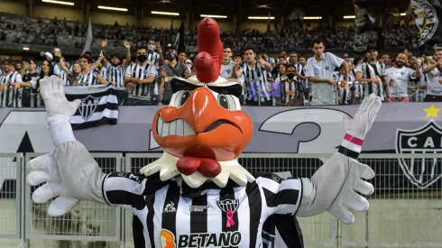 Torcida do Atlético-MG nas arquibancadas do Mineirão (Foto: Getty Images)