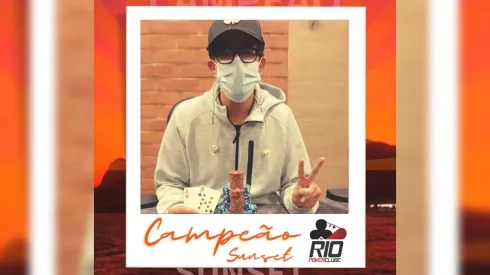 Marcius Melhem venceu o mesmo torneio duas noites seguidas (Foto: Reprodução)