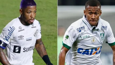 Santos e América-MG se enfrentam neste sábado (Foto: Getty Images)