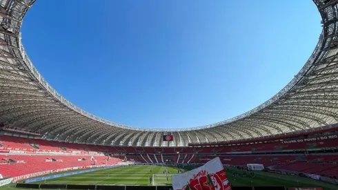 Internacional leva gol nos acréscimos do RB Bragantino no Beira-Rio e fica somente no empate. (Foto: Maxi Franzoi/AGIF)