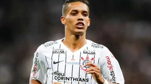 Pedrinho quando atuava pelo Corinthians (Foto: Getty Images)