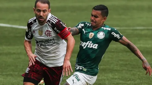 Flamengo e Palmeiras estarão frente a frente em 27 de novembro, em Montevidéu (Foto: Getty Images)